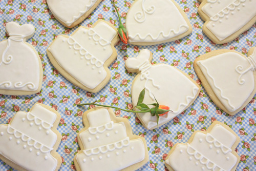wedding showe cookies