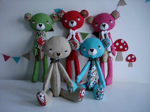 supercutetilly felt bears supercutetilly felt bears