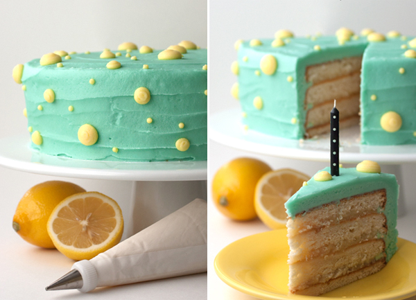 polka dot cake